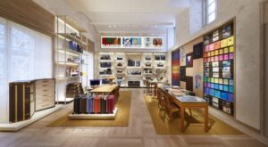 Louis Vitton flagship retail merchandising display new store openings